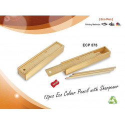 ECP 575 12pcs Eco Colour Pencil with Sharpener (Eco Pen)